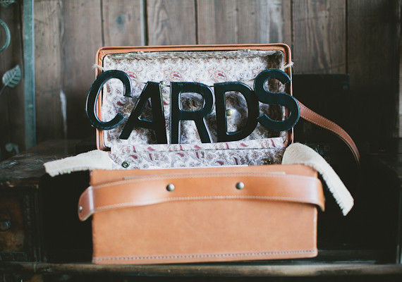 DIY Luggage Card Box