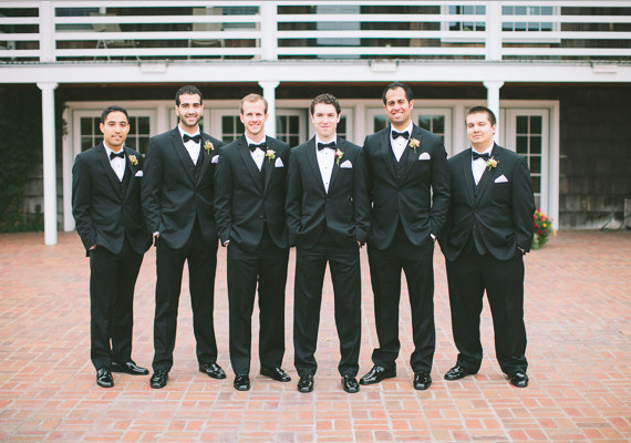 Black by Vera Wang Groomsmen Suits
