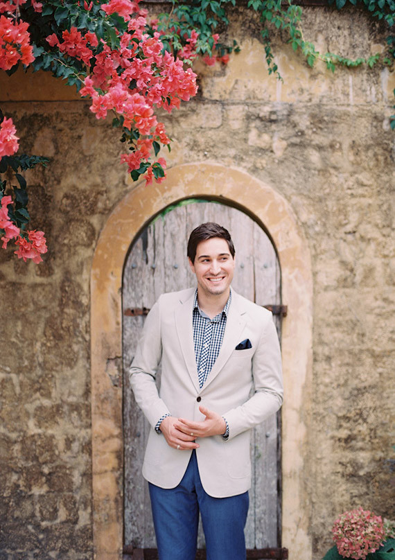 Blue and Cream Groom