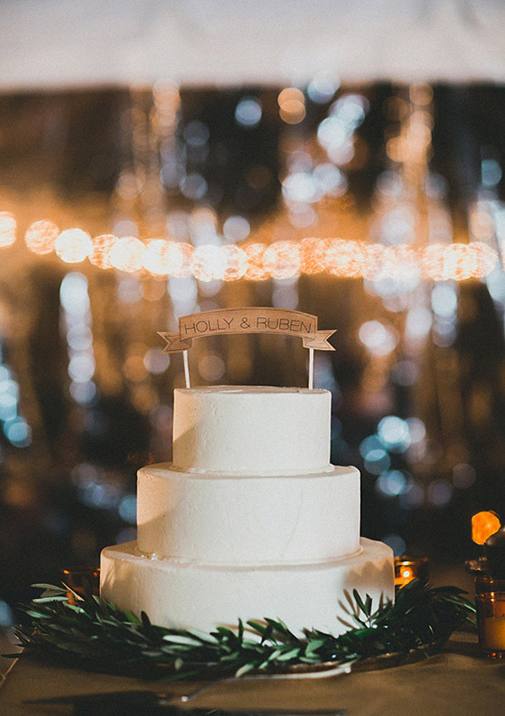 Classic Rustic Wedding Cake