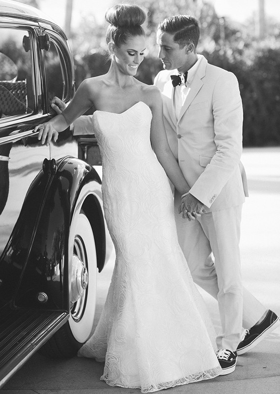 Classic Black Vintage Car Portrait