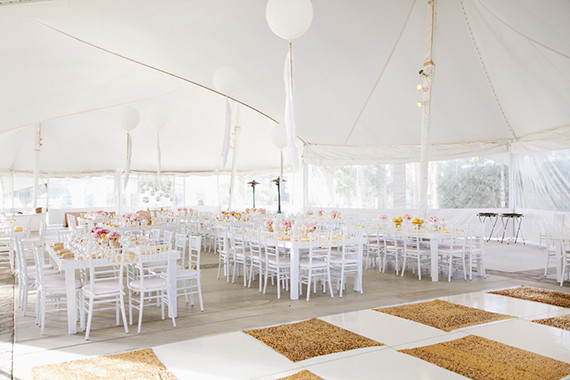 Gold Sequin Dance Floor
