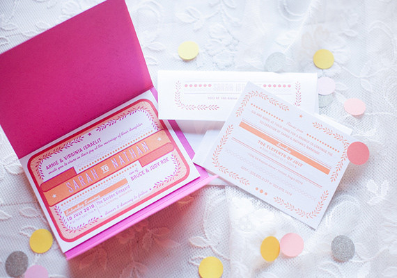 Modern Hammerpress Invitation Inspiration