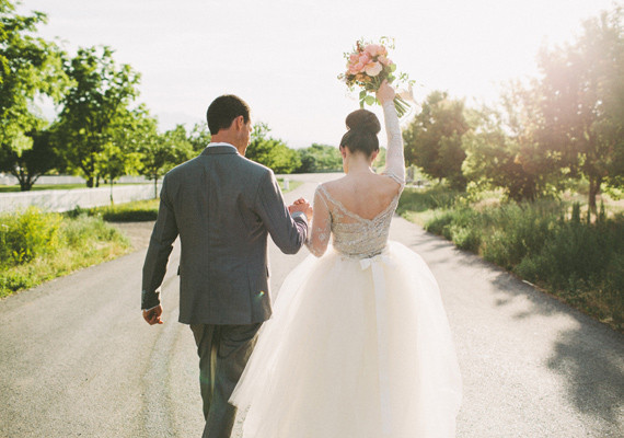 Handmade Lace Beaded Gown