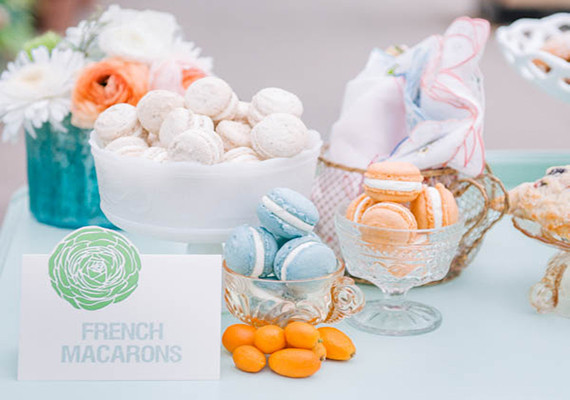 Vintage French Macaron Bar