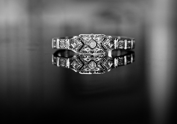 Geometric Wedding Ring