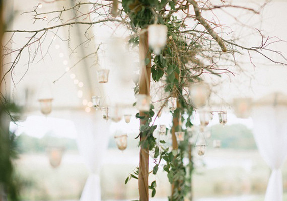 Ivy Hanging Votives