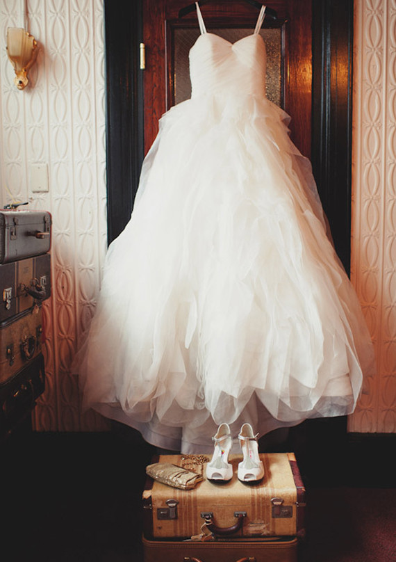 Jessica Hische custom wedding gown