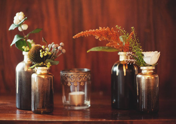 Vintage Gastropub Floral Decor