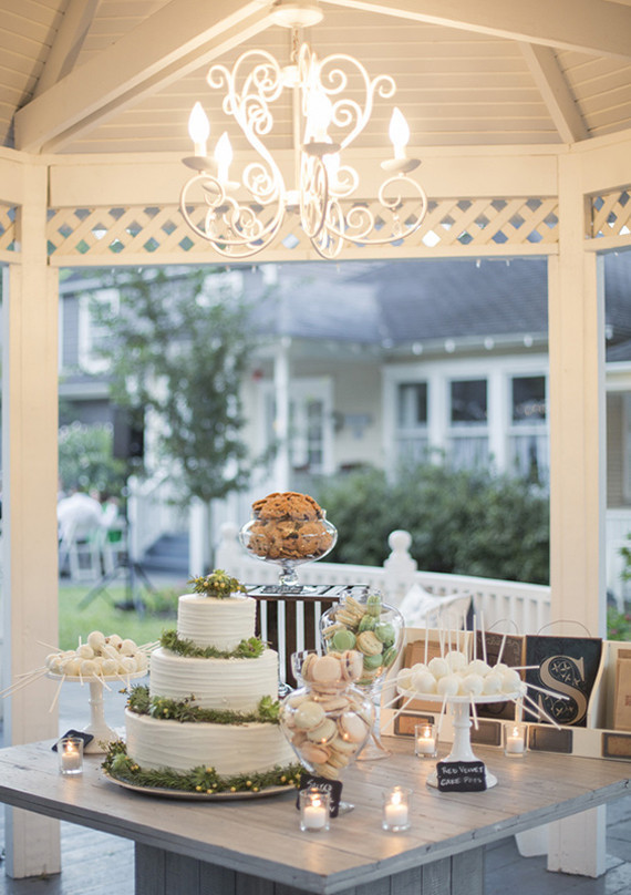 1920s dessert table