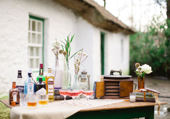 Rustic Irish Whiskey Bar