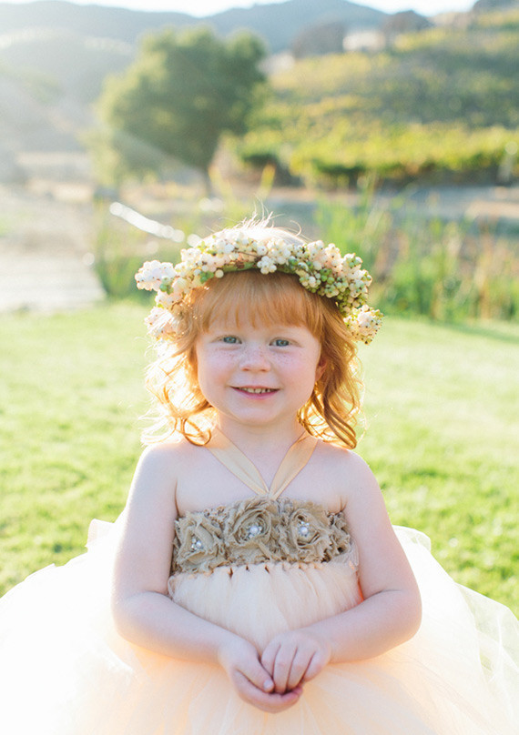 Flower Girl Halter Rosette Dress Inspiration