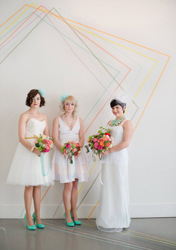 Pastel Geometric Wall Decals