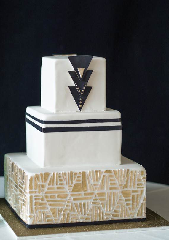 Bohemian Art Deco Cake