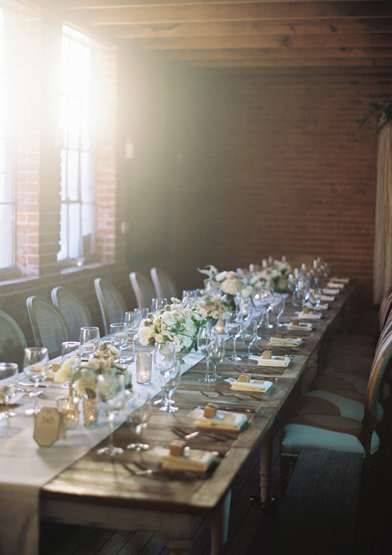 Classic Rustic Harvest Table