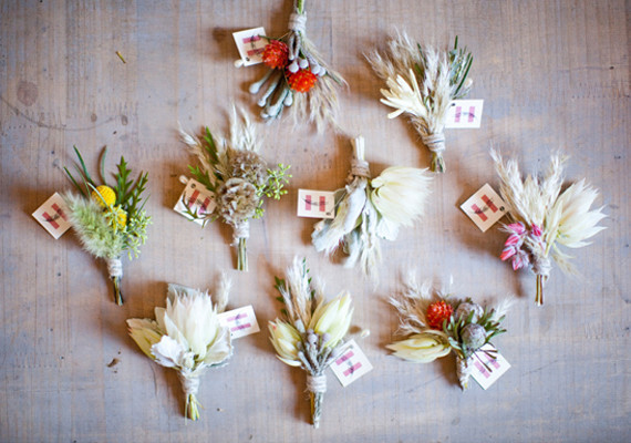 Wildflower Boutonnieres