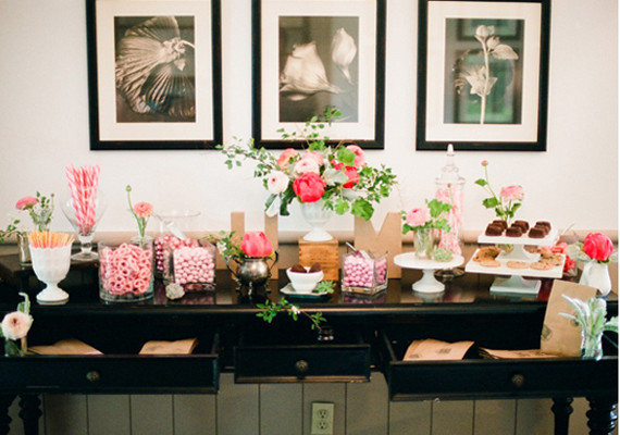 Pink Sweets and Goodie Bags