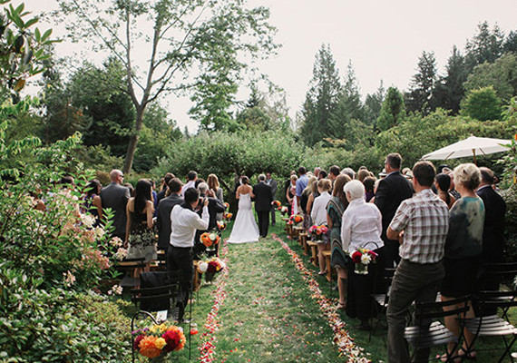 Outdoor Country Barn Ceremony