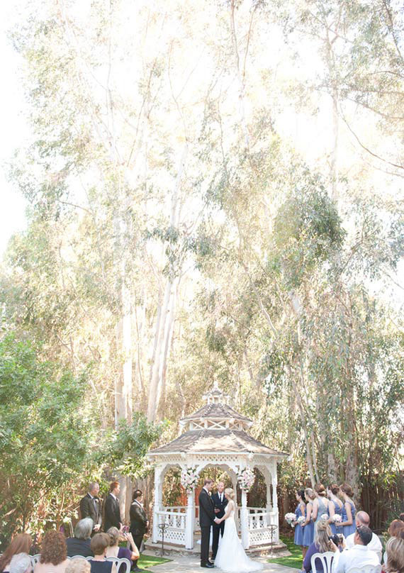 California Garden Estate Wedding Ceremony