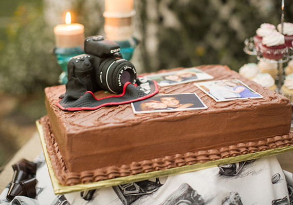 Canon Photographer Cake