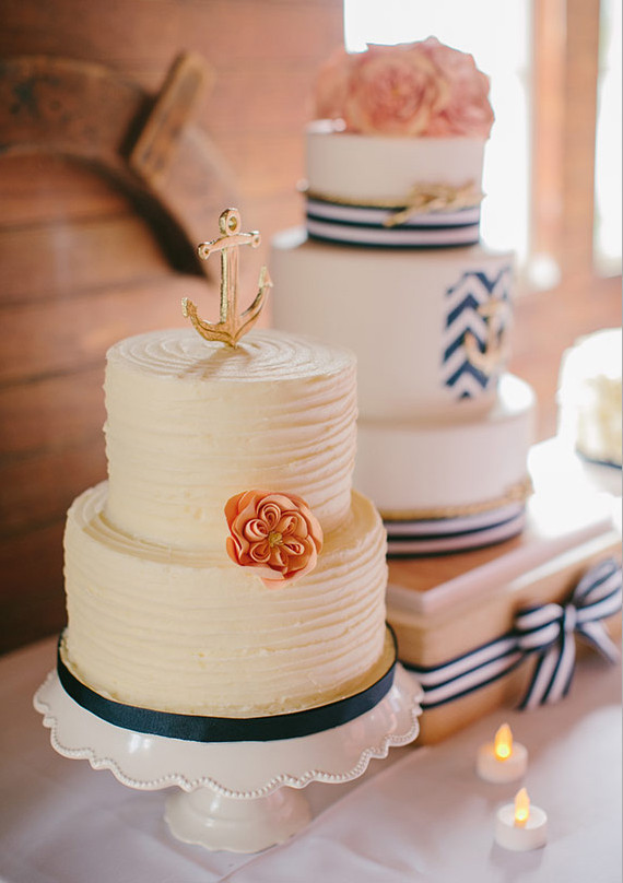 Nautical Anchor Cake Topper