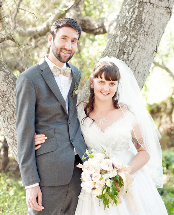 Vintage Santa Barbara Wedding Portratis