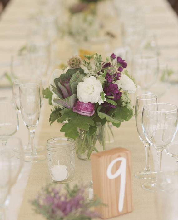 Wedding Table Number Inspiration