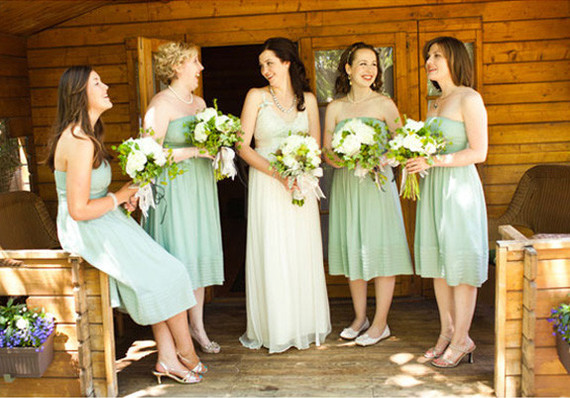 Vintage California Ranch Wedding Bridesmaid