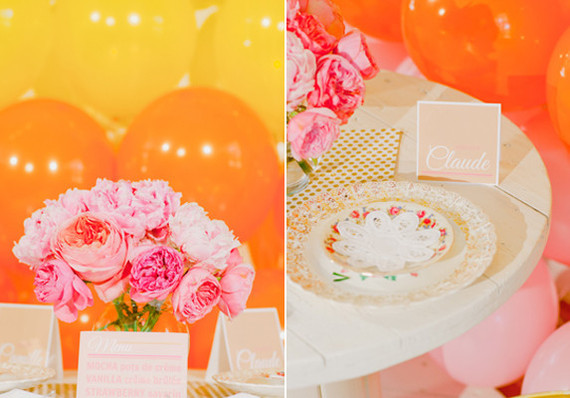 Modern Monet inspired shoot Wedding Inspiration