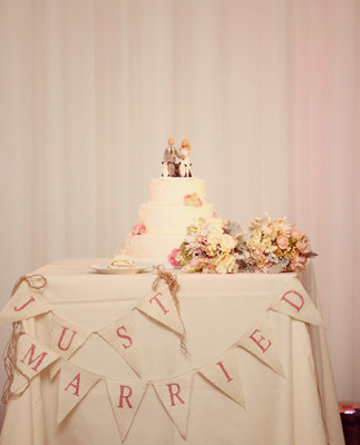 Virginia Vineyard Wedding Cake