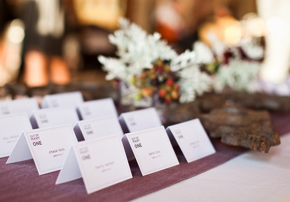 Wedding Escort Cards Inspiration