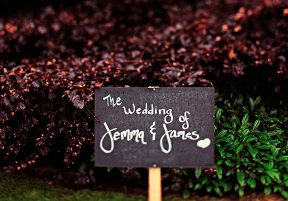 Chalkboard Wedding Inspiration