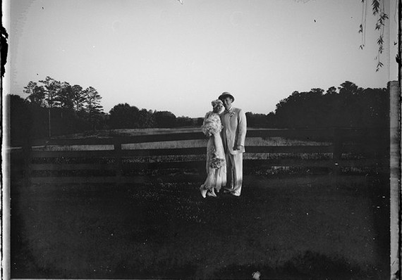 Roaring 1920's Wedding Portrait
