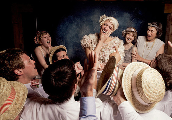 Roaring 1920's Wedding Guests
