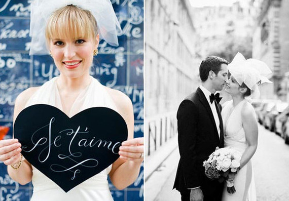 Simply Elegant Paris Wedding Wedding Inspiration