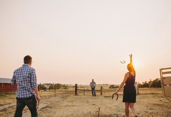 ranch wedding entertainment