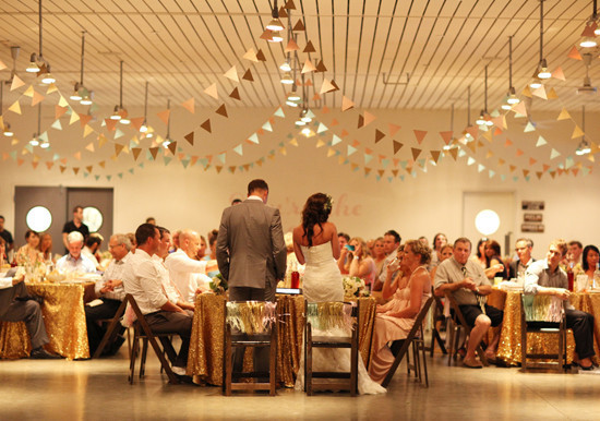 Sparkly Wedding Receptions Inspiration