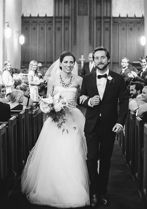 Vintage Austin Wedding Ceremony