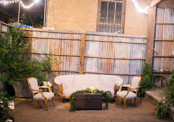 Vintage Austin Wedding Reception