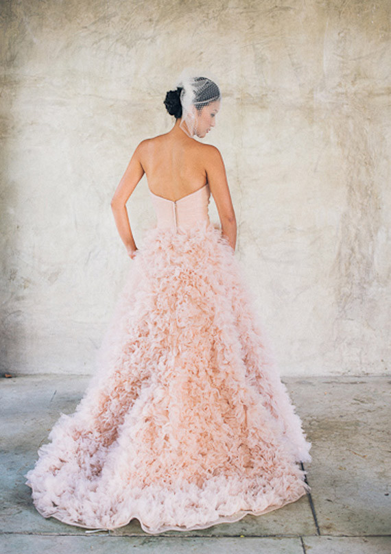 Blush Wedding Dress