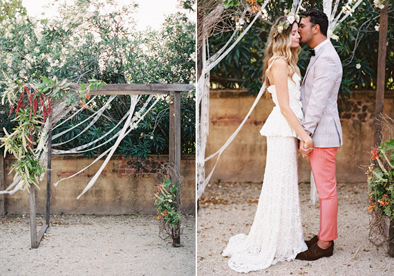 Feather & Stone Wedding Inspiration