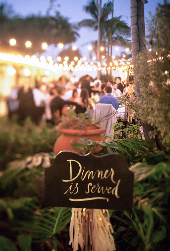 Southern California Wedding Reception
