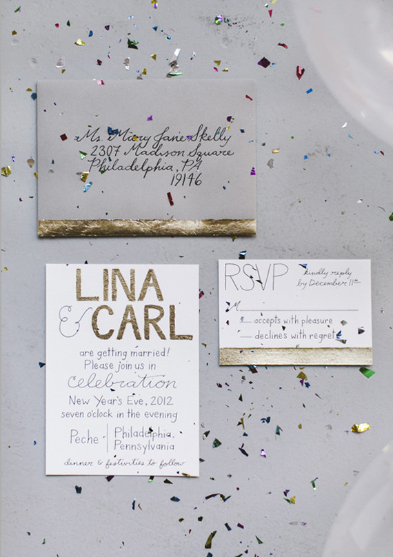 New Years Party Invitations