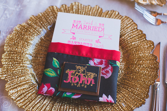 Menu Wedding Inspiration