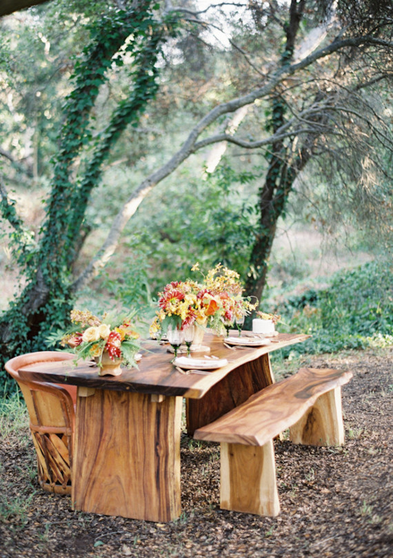 Rustic Fall tablescape