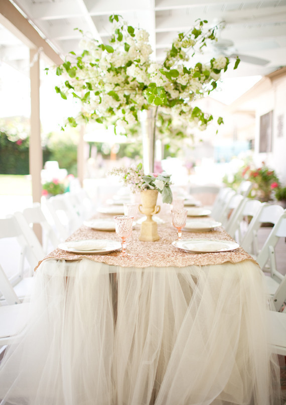 Vintage Baby Shower Flowers