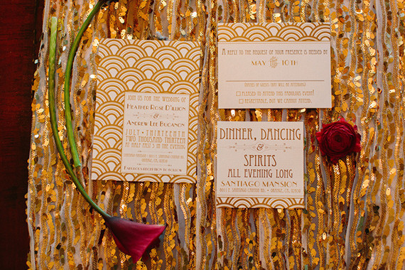Great Gatsby wedding inspiration Wedding Inspiration