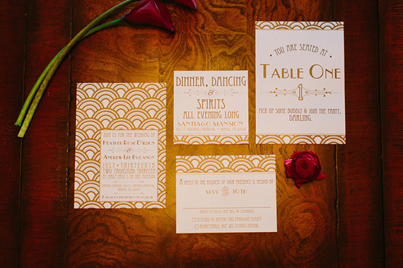 Great Gatsby wedding inspiration Wedding Inspiration