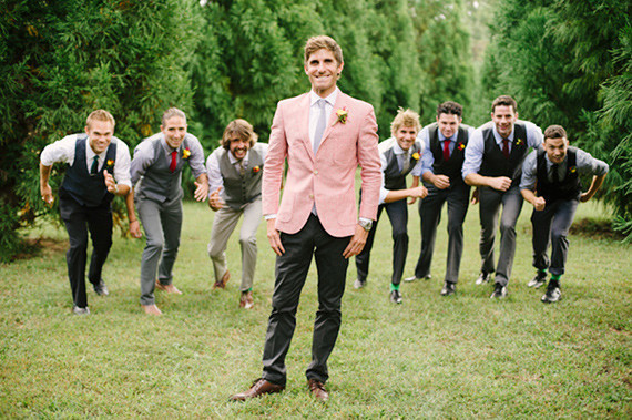 Vintage Mexican Fiesta Inspired Wedding Groomsmen