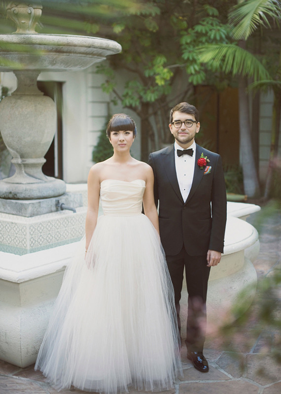 Wes Anderson Inspired Wedding Portraits Inspiration